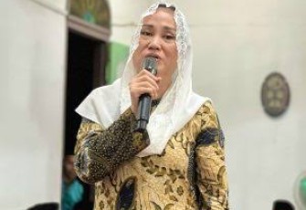 Bupati Natuna Cen Sui Lan Laksanakan Safari Ramadan di Masjid Ma'arif Desa Cemaga Tengah 