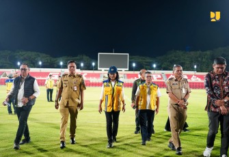 Wamen PU Tinjau Operasional Stadion Gelora Bumi Kartini di Jepara