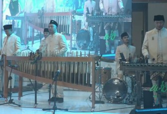 Saung Angklung Mang Udjo Meriahkan Penutupan MTQ Internasional ke-4