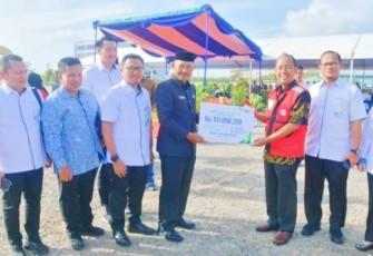 Sekda Kepri Pimpin Apel Peringatan Bulan K3 Nasional 2025 di Batam