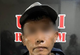 Tersangka saat Diamankan