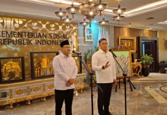 Wamentan Sudaryono saat memberikan keterangan pers di Jakarta, Senin (20/1)