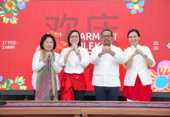 Pemerintah secara resmi meluncurkan logo perhelatan “Imlek Nasional 2026