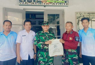Pegawai Setwan, Sofyan usai Ikuti Latsarmil Komcad Matra Laut Tahun Anggaran 2026.