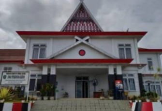 Kantor Disdik Tapsel dipusat Perkantoran, Sipirok.