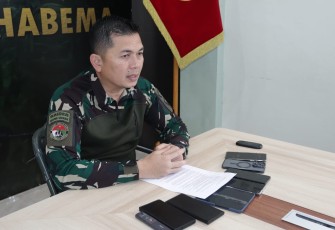 Kepala Penerangan Koops TNI Habema, Letkol Inf Wirya Arthadiguna