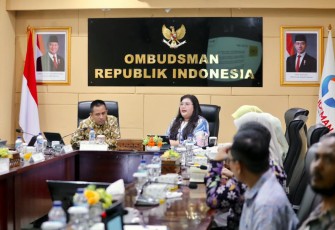 Anggota/Deputi Bidang Pelayanan Umum BP Batam, Ariastuty Sirait, saat di Kantor Ombudsman RI, Jakarta, Kamis, 13 Agustus 2026.
