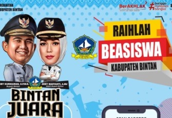 Program Beasiswa bagi putra-putri Bintan