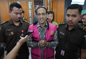 Terdakwa Nadiem Makarim