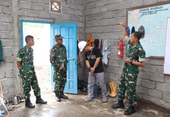 Dandim 0807 Tinjau KDKMP Bantengan dan Tanggulwelahan