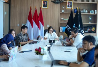 Wakil Menteri Ekonomi Kreatif, Irene Umar, menerima audiensi perwakilan Level Infinite, penerbit global PUBG MOBILE, di Kantor Kementerian Ekraf, Jakarta, Kamis (12/3/2026).