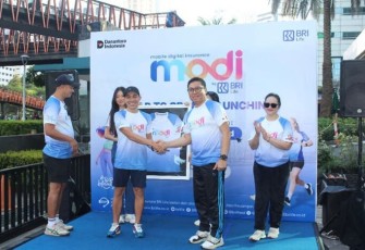 Asuransi Modi dari BRI Life Gelar Fun Run 7K
