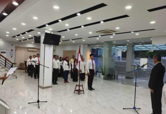 BRI BO Tanjung Priok Peringati Hari Kesaktian Pancasila dengan Penuh Khidmat