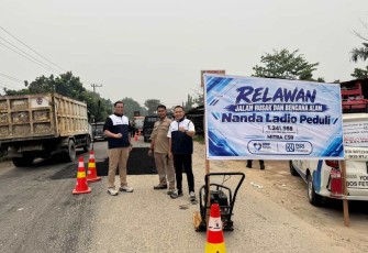 BRI Finance Gandeng Relawan Nanda Ladio