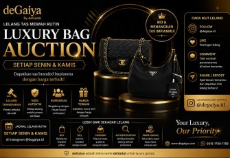 Kini Berburu Tas Branded Bisa Lewat Lelang Rutin deGaiya