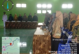 Pelantikan aparat pemerintah desa