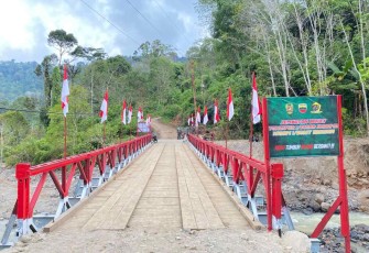 Jembatan Bailey di Aek Nabara 