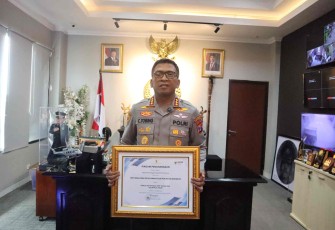 Kapolresta Sidoarjo Kombes Pol Christian Tobing