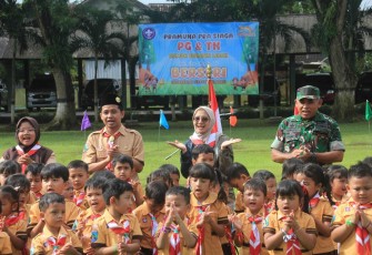 Pramuka Pra Siaga Bersama TK Rumah Bermain Lebah