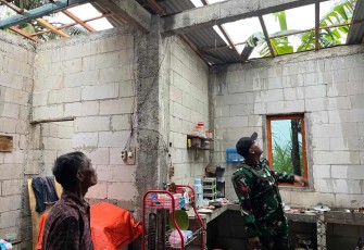 Rumah warga binaan terdampak bencana