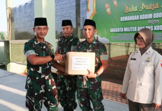 Dandim 0806/Trenggalek Letkol Inf Isnanto Roy Saputro 