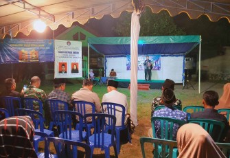 Penyampaian visi dan misi calon kadus