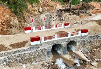 Jembatan Aramco di Hutanabolon