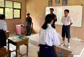 Pembelajaran bahasa inggris siswa di perbatasan 