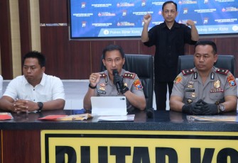 Kapolres Blitar Kota AKBP Kalfaris Triwijaya Lalo