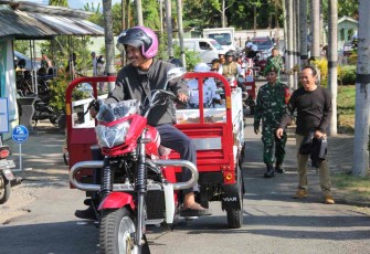 Kendaraan roda tiga operasional KDKMP di Kabupaten Trenggalek