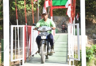 Jembatan perintis Garuda di Ponorogo