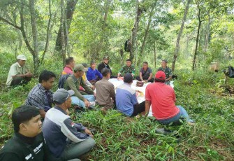 Selamatan pembukaan jalan