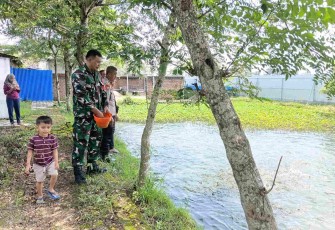 Budidaya ikan patin di wilayah desa binaan