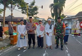 Pengamanan salat Idul Adha 1447 H