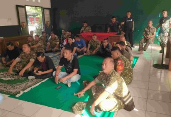 Nobar puala dunia Kodim 0801 Pacitan