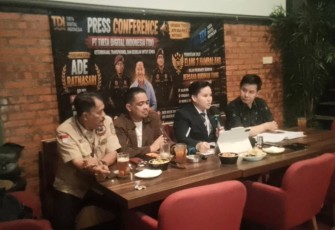 Konferensi pers PT. Tirta Digital Indonesia 