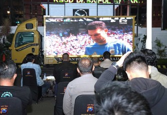 Nobar final piala dunia 2026 antara Spanyol dengan Argentina