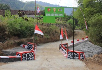 Jembatan Armco Desa Sumberjo