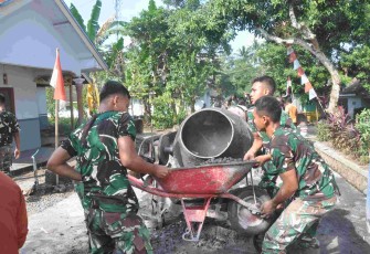 Percepat pengecoran jalan dusun Lembenah