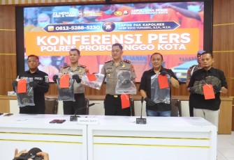 Kapolres Probolinggo Kota AKBP Rico Yumasri