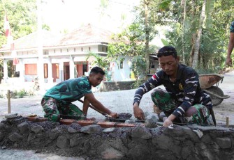 Pembangunan Tugu Prasasti TMMD ke-129