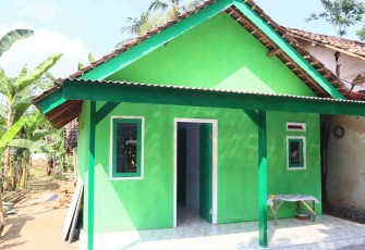 Rumah Ibu Ety selesai di rehab