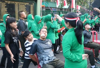 Semarak lomba Agustusan Kodim 0807 Tulungagung