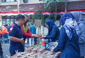 Program unggulan makan bersama Polresta Malang Kota di Kompolnas Awards 2026