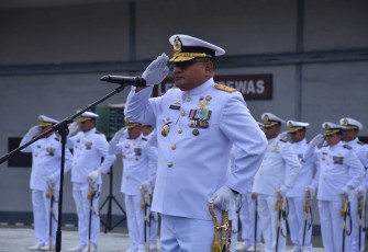 Wadan Kodaeral XIV Laksamana Pertama TNI Tommy Herlambang
