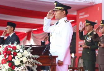 Upacara HUT ke-81 RI di Kabupaten Tulungagung