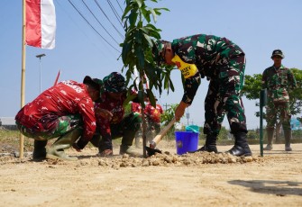 Dari Pohon yang Ditanam hingga Green House yang Dibangun, TMMD Kodim 0726/Sukoharjo Hadirkan Manfaat Nyata