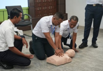 Dukung Keselamatan Kerja dan Operasional, Daop 9 Jember Selenggarakan Pelatihan P3K