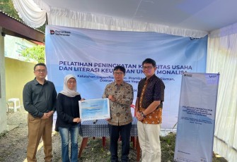 Gayamharjo Naik Kelas! BRI Life dan BRI Research Institute Dorong Inovasi Singkong Jadi Pie Susu dari Tepung Mocaf