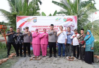 Holding Perkebunan Nusantara Perkuat Akses Air Bersih, PTPN IV PalmCo dan Polres Langkat Bangun Sumur Bor bagi Masyarakat